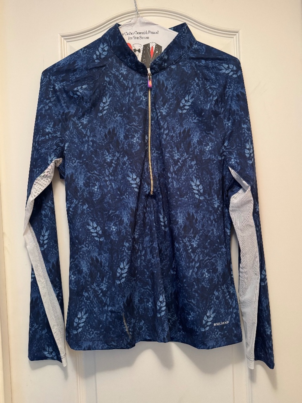 Greg Norman SOLAR XP Play Dry Quarter Zip Med NWOT